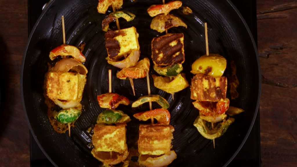 paneer tikka grilling without oven